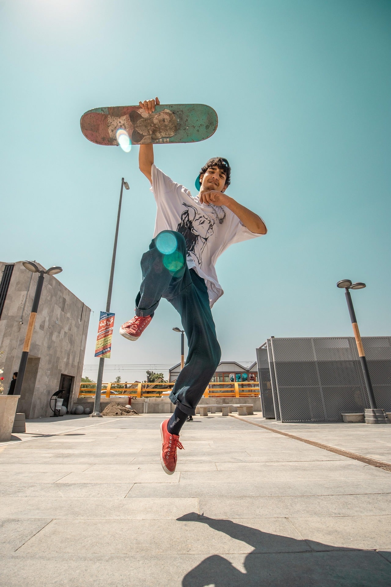 Skateboarding