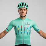 Bianchi Milano Fanaco Men's Cycling Jersey | Celeste