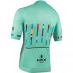 Bianchi Milano Fanaco Men's Cycling Jersey | Celeste