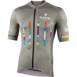 Bianchi Milano Fanaco Men's Cycling Jersey | Silver