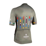 Bianchi Milano Fanaco Men's Cycling Jersey | Silver