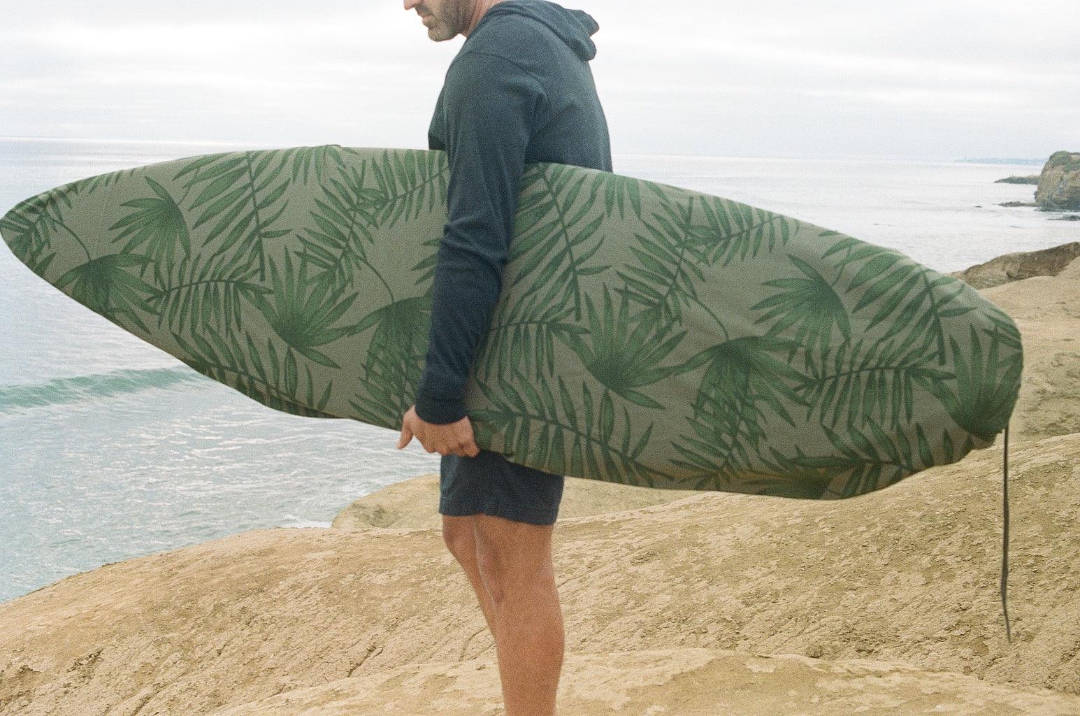 PALMETTO 100% Recycled Surfboard Socks | Sustainable Surfboard Covers