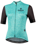 Bianchi Milano Sosio Women's Cycling Jersey | Celeste
