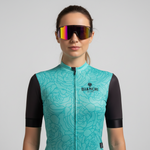 Bianchi Milano Sosio Women's Cycling Jersey | Celeste