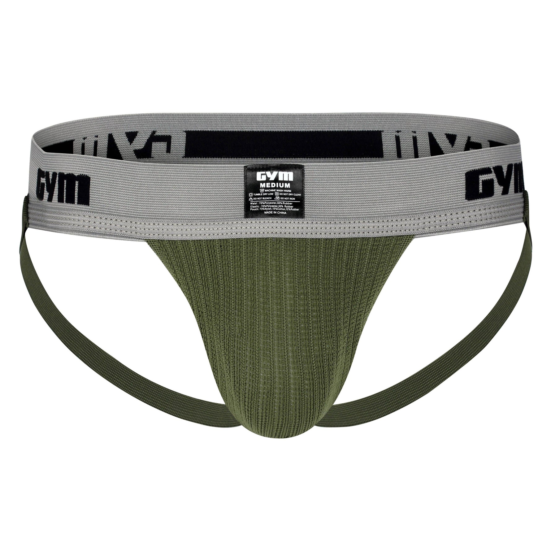 GYM Workout Jockstrap 2.0 with 2" Waistband (1-Pack)
