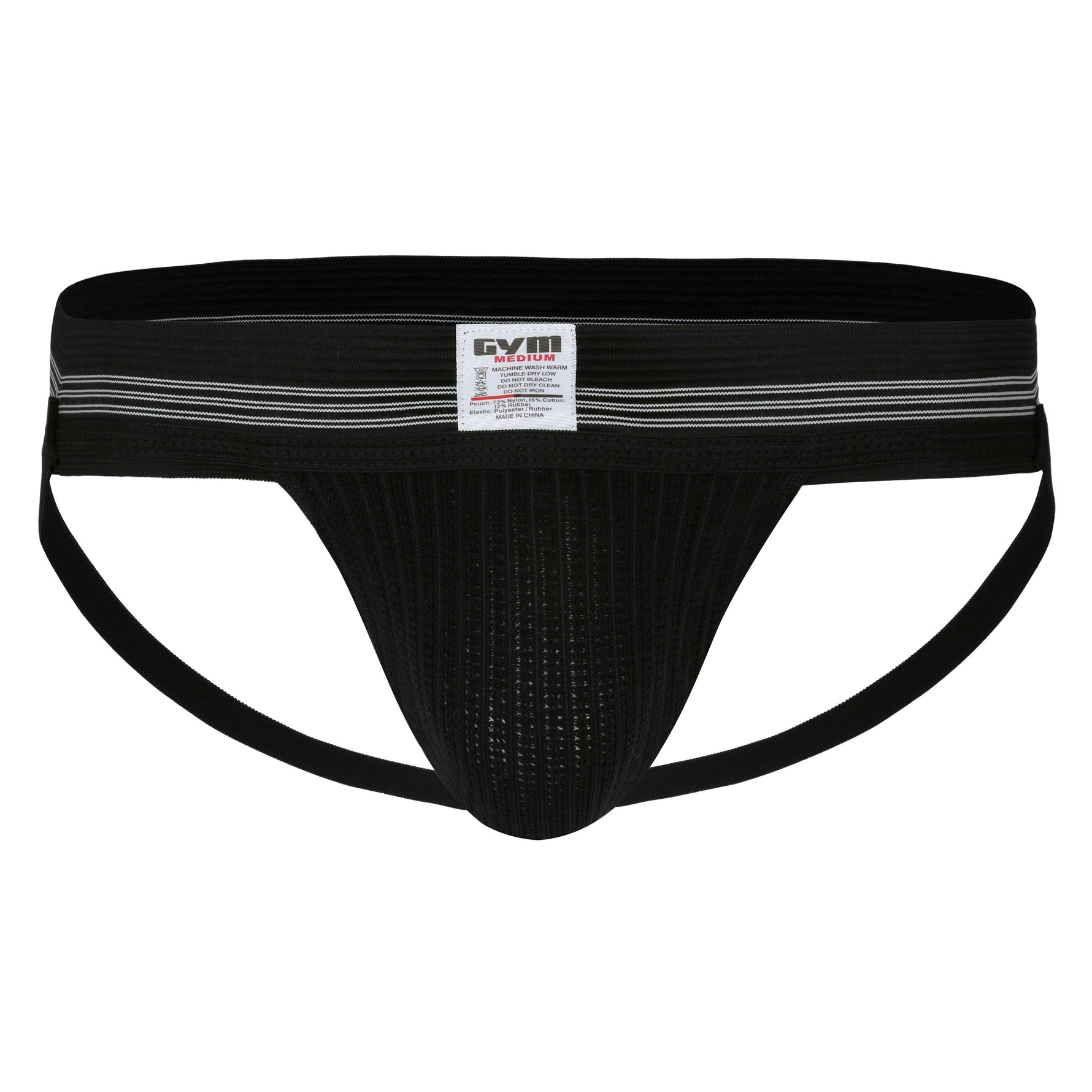 **NEW GYM Old School 2.0 Jockstrap with 2" Waistband (1-Pack)