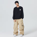 Waterproof Loose Fit Abrasion-Resistant Snow Pants