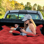 5.5-6.5ft Full Size Truck Bed Air Mattress | Red