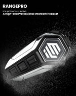 ILM Motorcycle Bluetooth Headset Helmet 2100M Intercom IP67 WP Noise Cancellation RANGEPRO