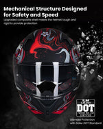 ILM Full Face Motorcycle Helmet | Model Z501