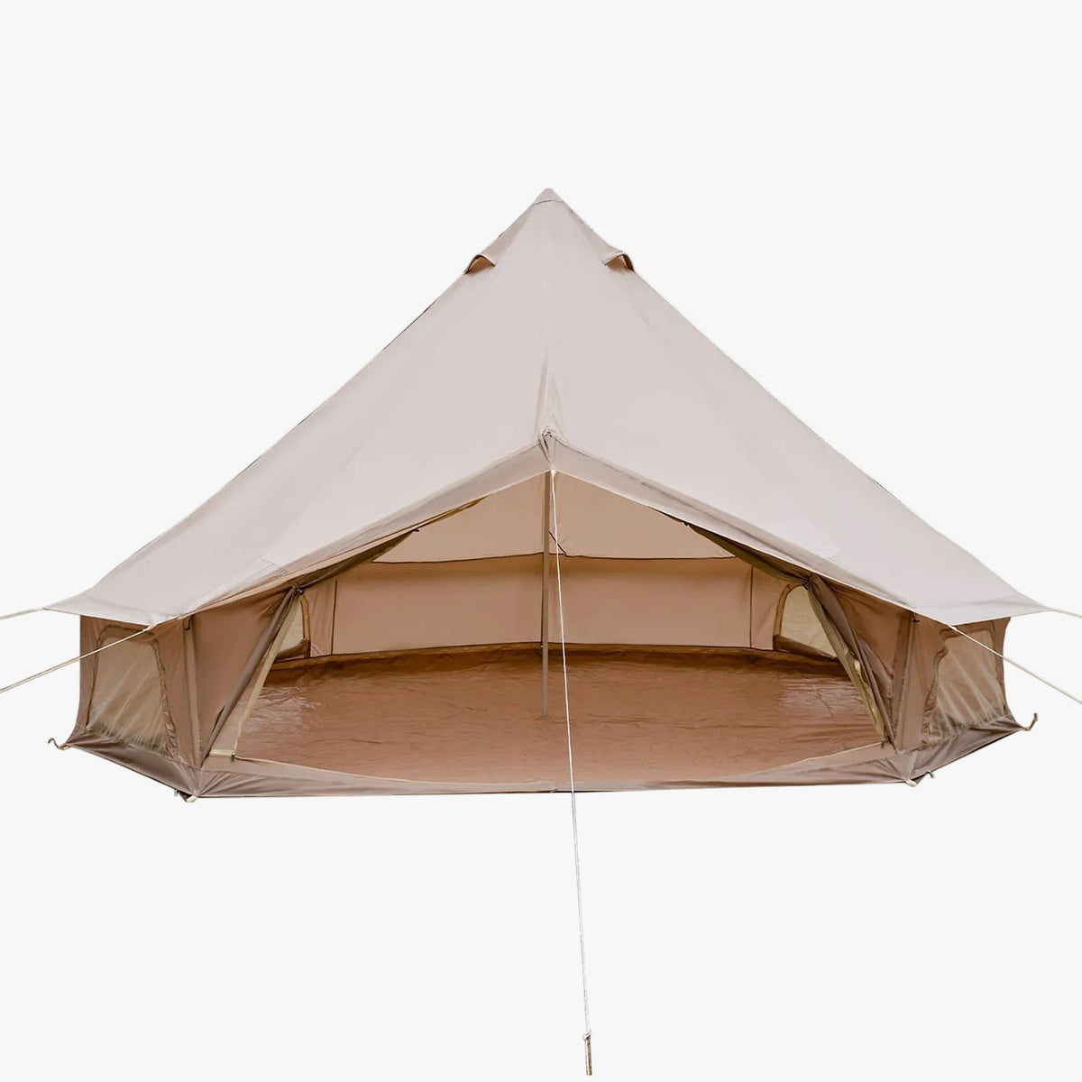 Oxford Bell Tent 9.8’/13.1’ with Stove Jack for Family Camping