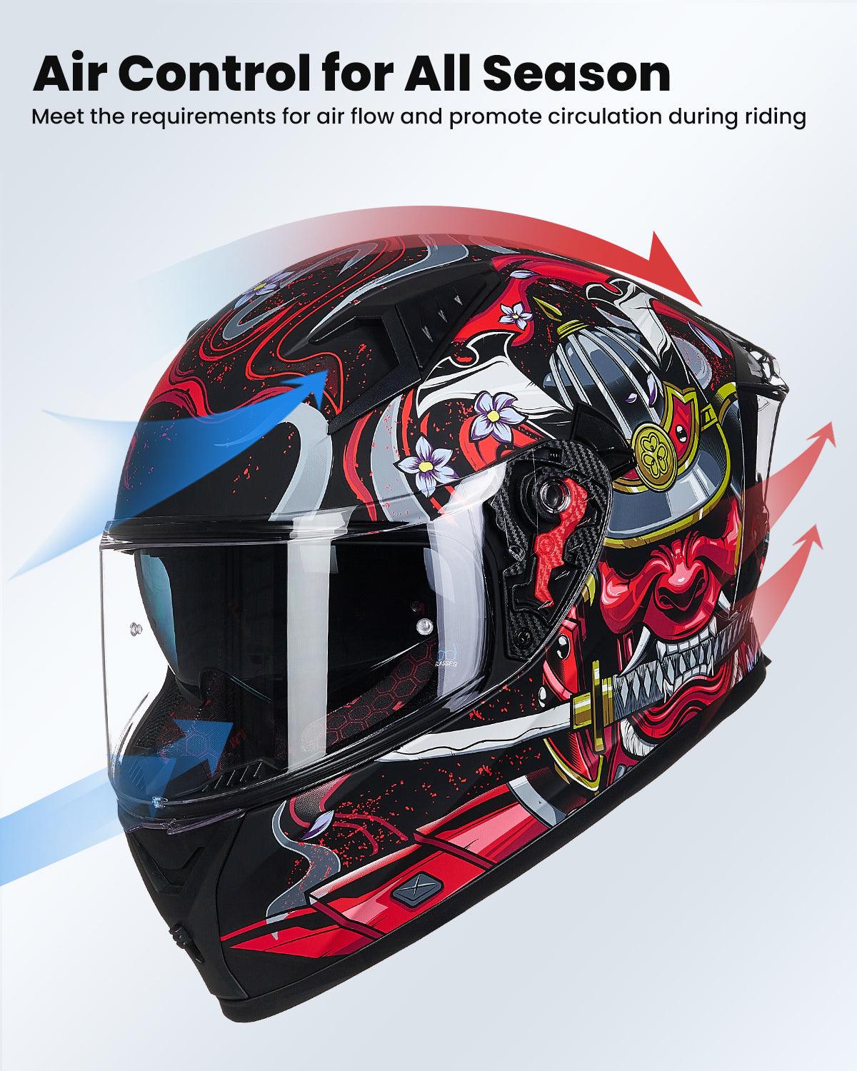 ILM Full Face Motorcycle Helmet | Model Z501