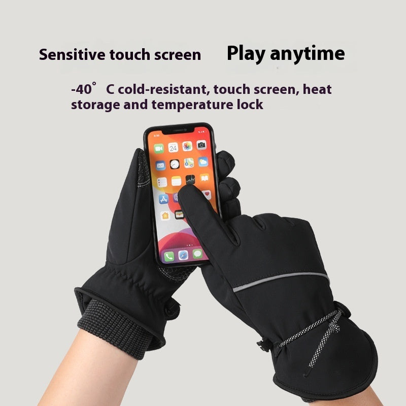 Fleece Riding Gloves