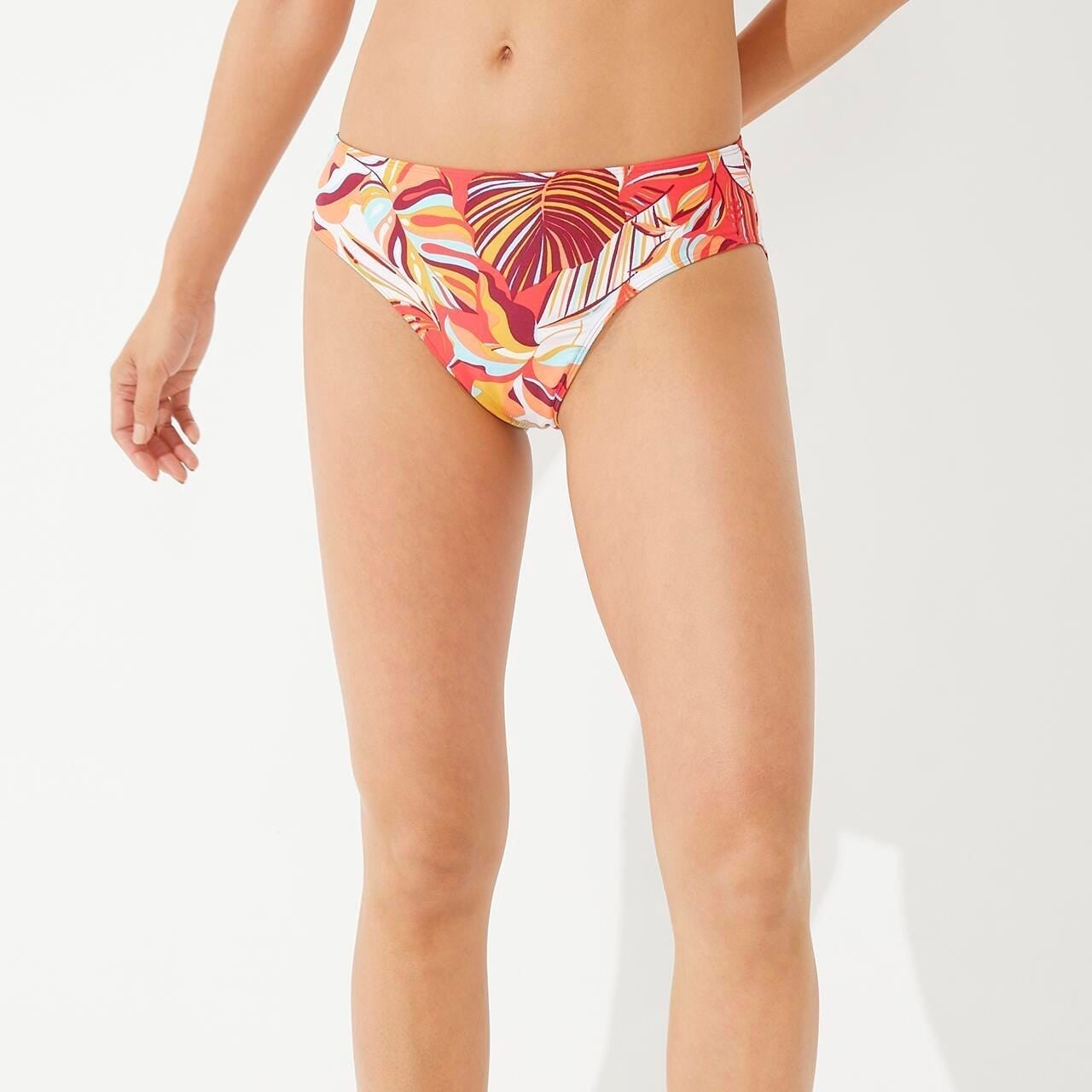 Women's Medley Reversible Swim Bottoms | Nectarine Isla Palm