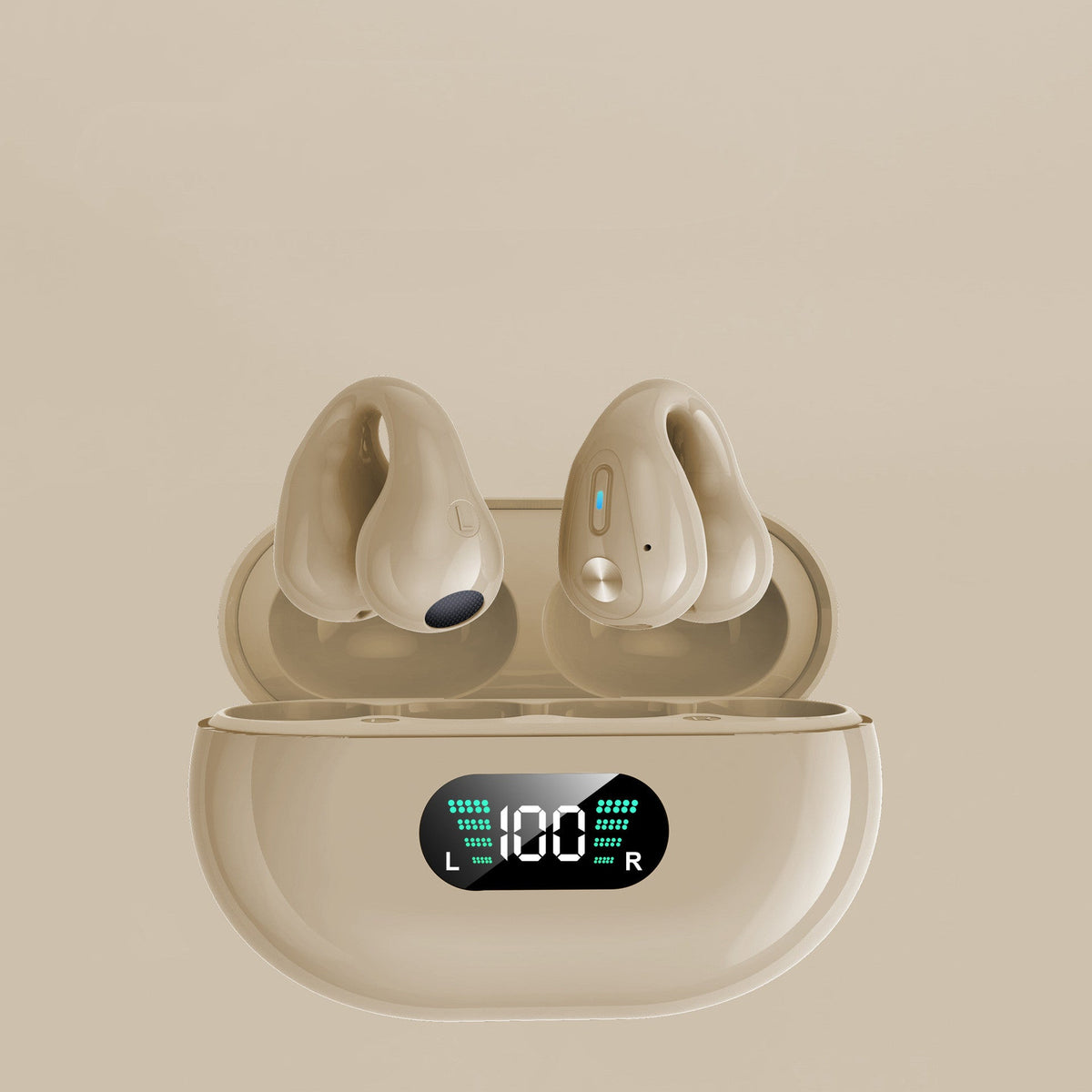 TWS Sports Running Earbuds | Ear Clip | Bluetooth 5.3