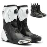 ILM Motorcycle Racing Boots Enhanced Ventilation Anti Slip Street Riding Sport Footwear CE Protective Gear Model BRC1