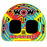 WOW Watersports Macho Towable Water Tube with  Multiple Riding Positions