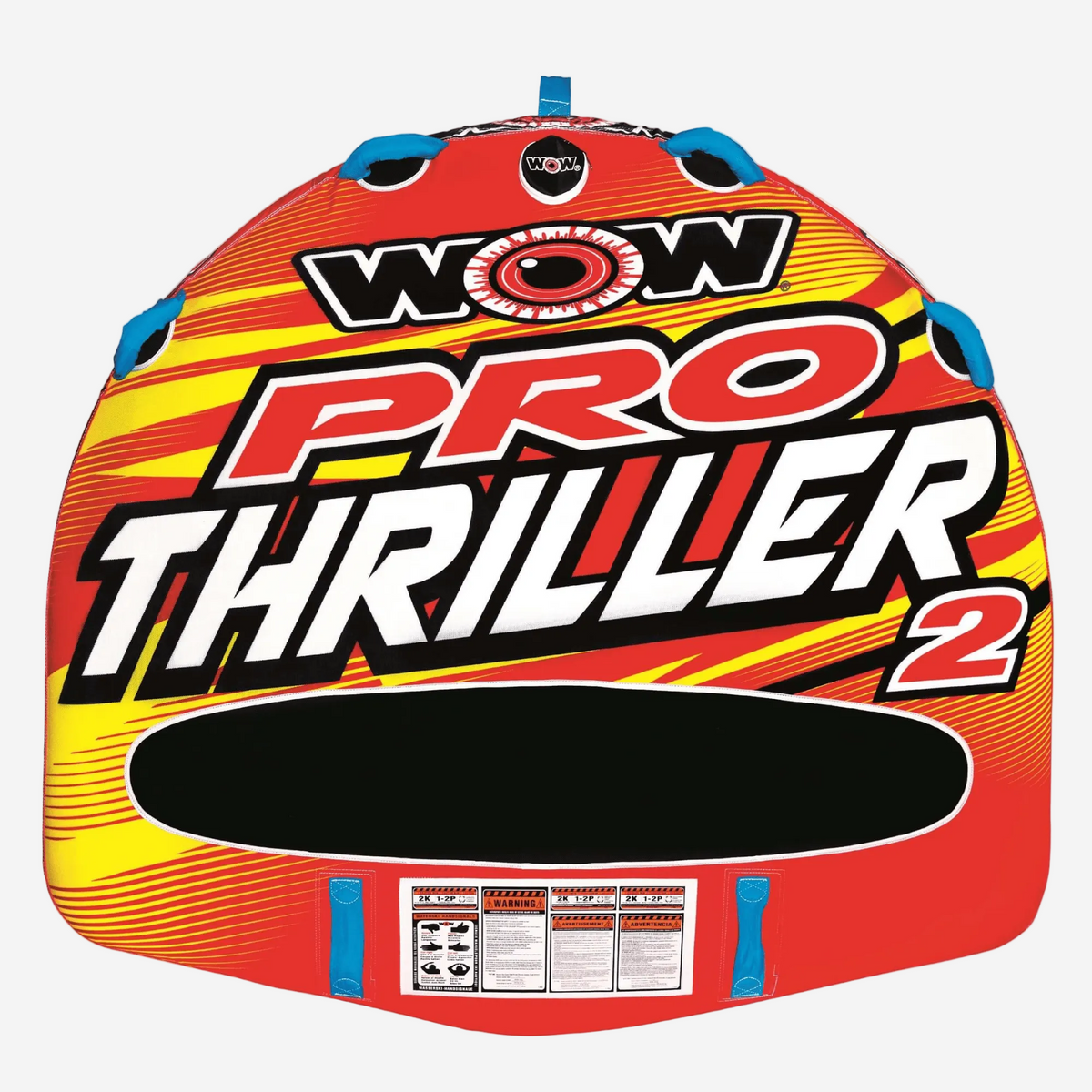 WOW Watersports Big Thriller Pro Series 1 or 2 Person Inflatable Towable Tube