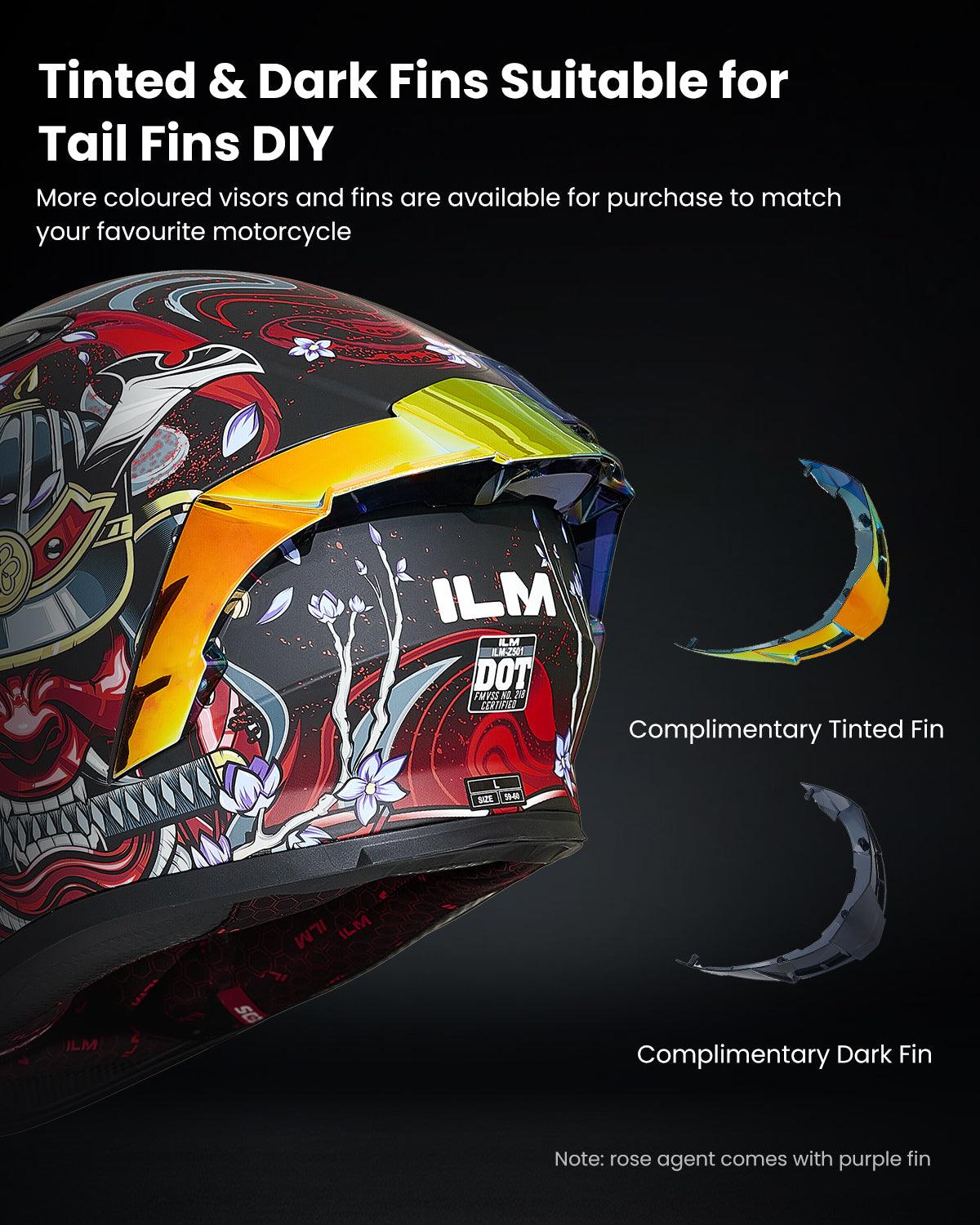 ILM Full Face Motorcycle Helmet | Model Z501