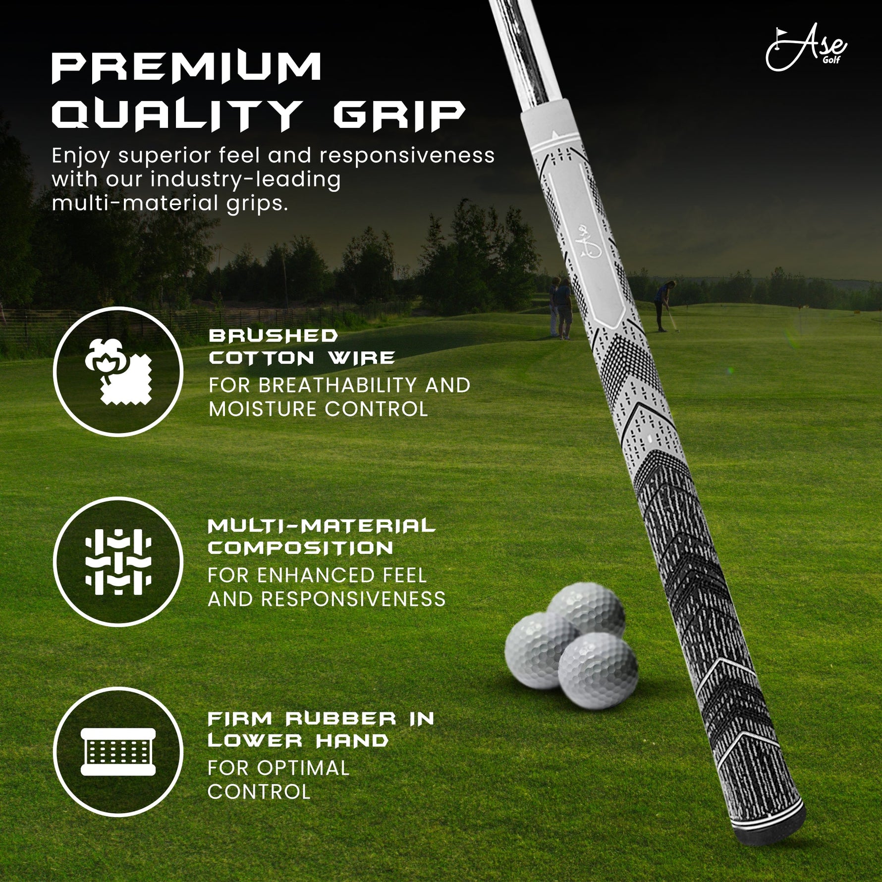 Ase Golf CM-1 Single Wedge (50, 52, 54, 56, 58, 60)