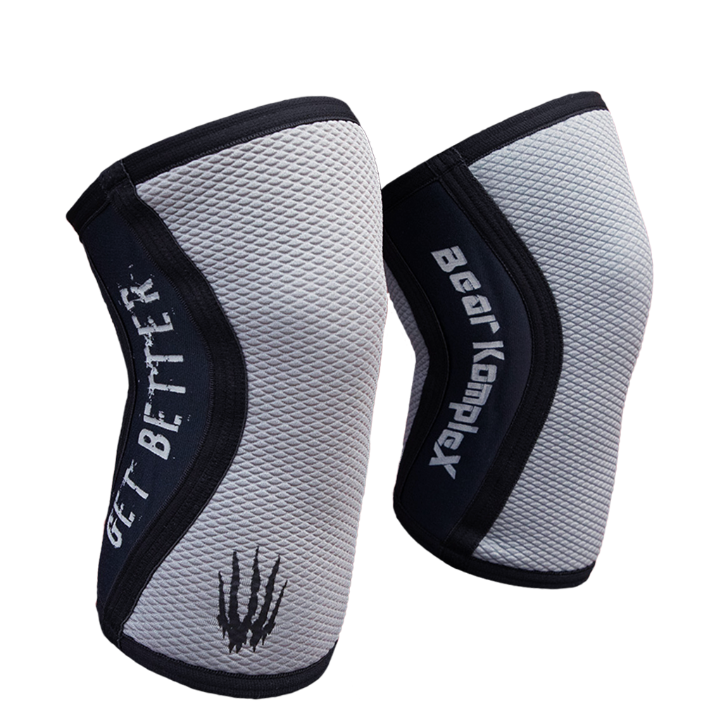 Bear KompleX Knee Sleeves | Grey Sharkskin