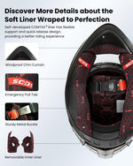 ILM Full Face Motorcycle Helmet | Model Z501