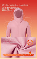 Soft Shell Women's Active Jacket with Thermal and Wind Proof
