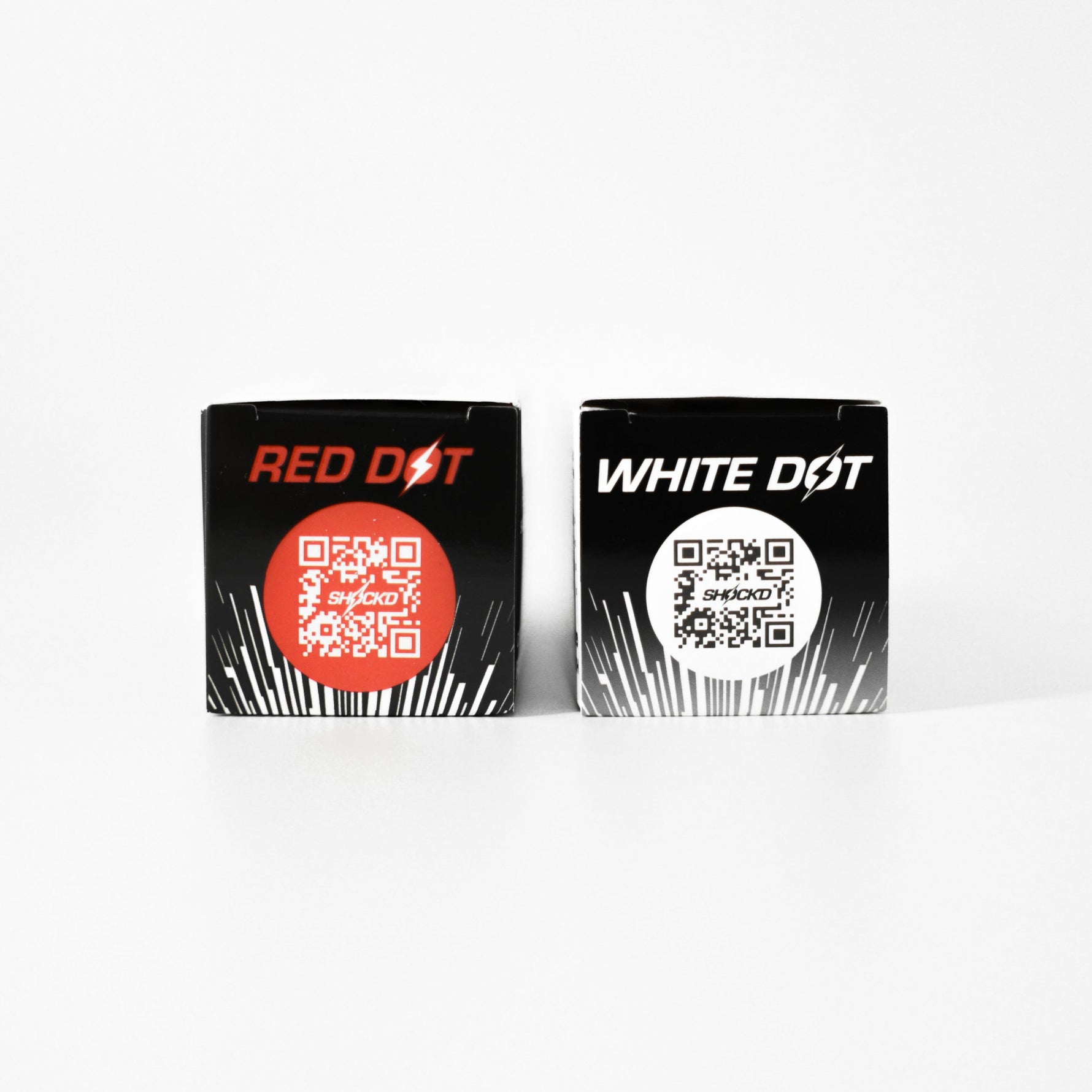 SHOCK'D Golf Balls Mega Pack | 4 Red + 4 White