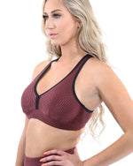 SALE! 50% OFF! Verona Activewear Leggings & Sports Bra Set | Maroon