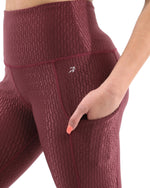 SALE! 50% OFF! Verona Activewear Leggings & Sports Bra Set | Maroon
