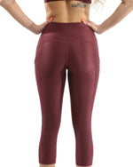 SALE! 50% OFF! Verona Activewear Leggings & Sports Bra Set | Maroon