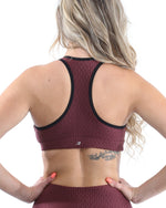SALE! 50% OFF! Verona Activewear Leggings & Sports Bra Set | Maroon