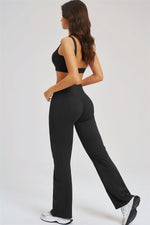 The Sizzle Sports Bra Flared Leggings | 2-Piece Set