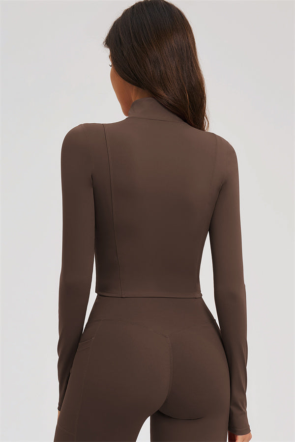 The Sizzle Zip Jacket Sports Bra Leggings | 3-Piece Set