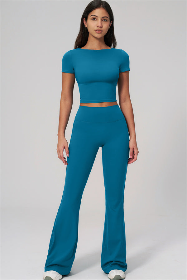 The Rapture T-Shirt Flared Leggings 2-Piece Set
