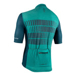 Nalini BAS WOOL GRAVEL Men's Cycling Jersey | Aquamarine/Navy Blue