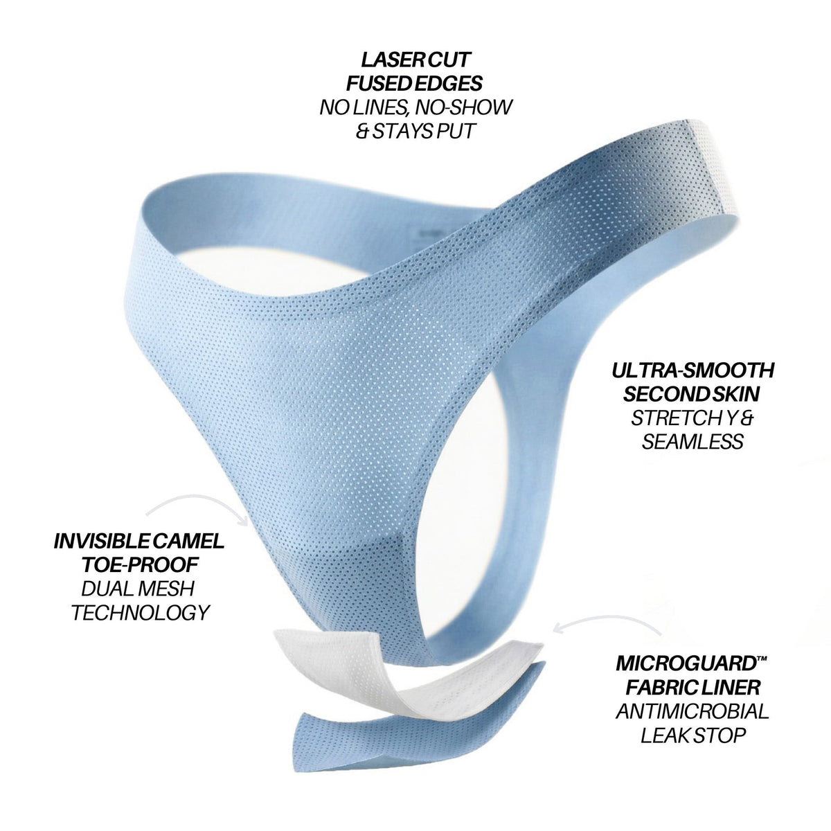 INVISIBLE SVBZERO™ Thong | Seamless Camel Toe-Proof