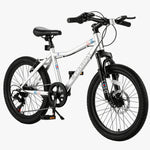 Kids Mountain Bike 20” | 7-Speed with Front Suspension