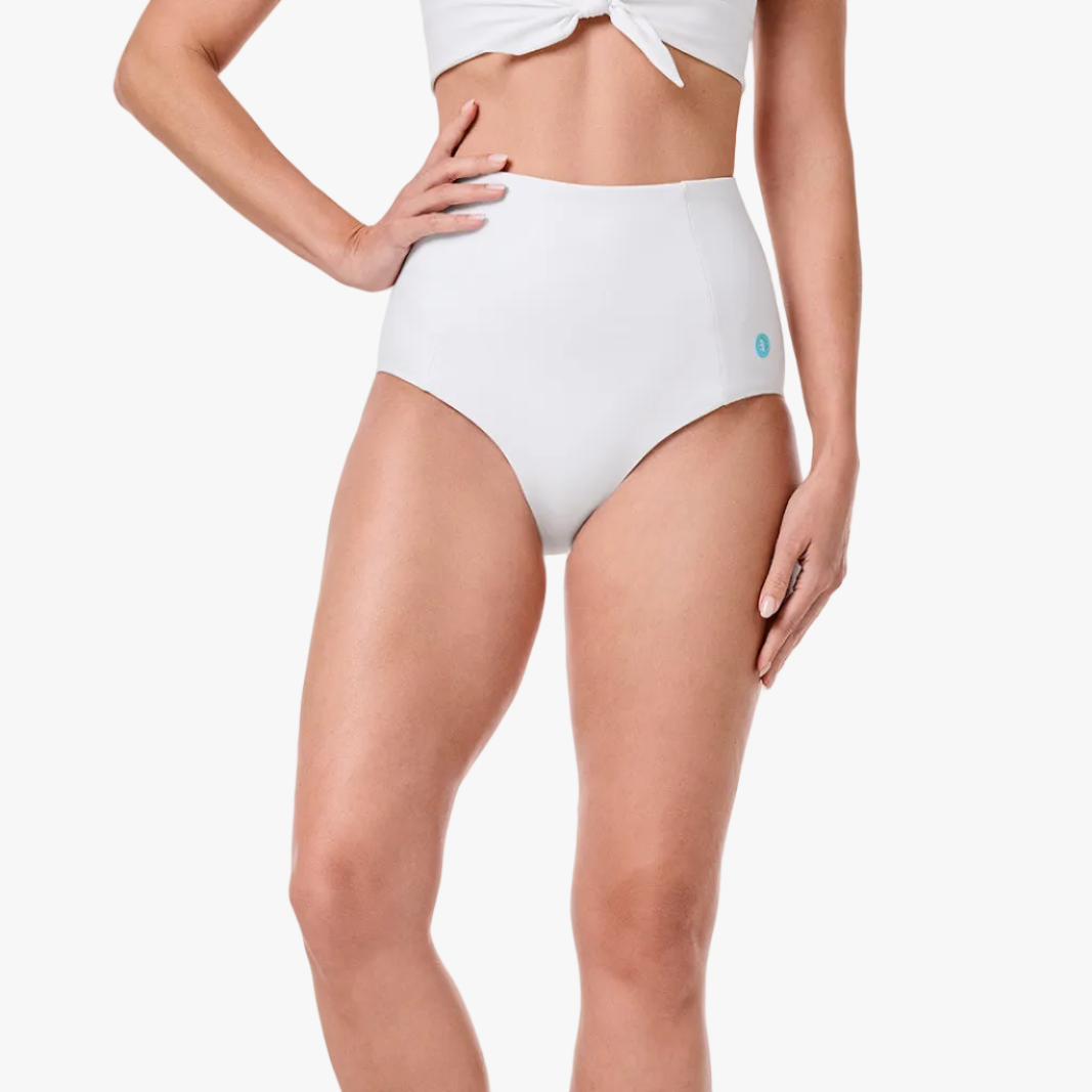 Women's Ocean Sculpt High Rise Bottoms | White