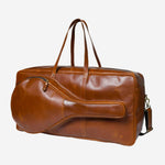 Buffalo Leather Tennis Duffle Bag