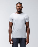 Icon Crew Tee | Light Grey