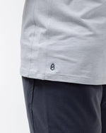 Icon Crew Tee | Light Grey