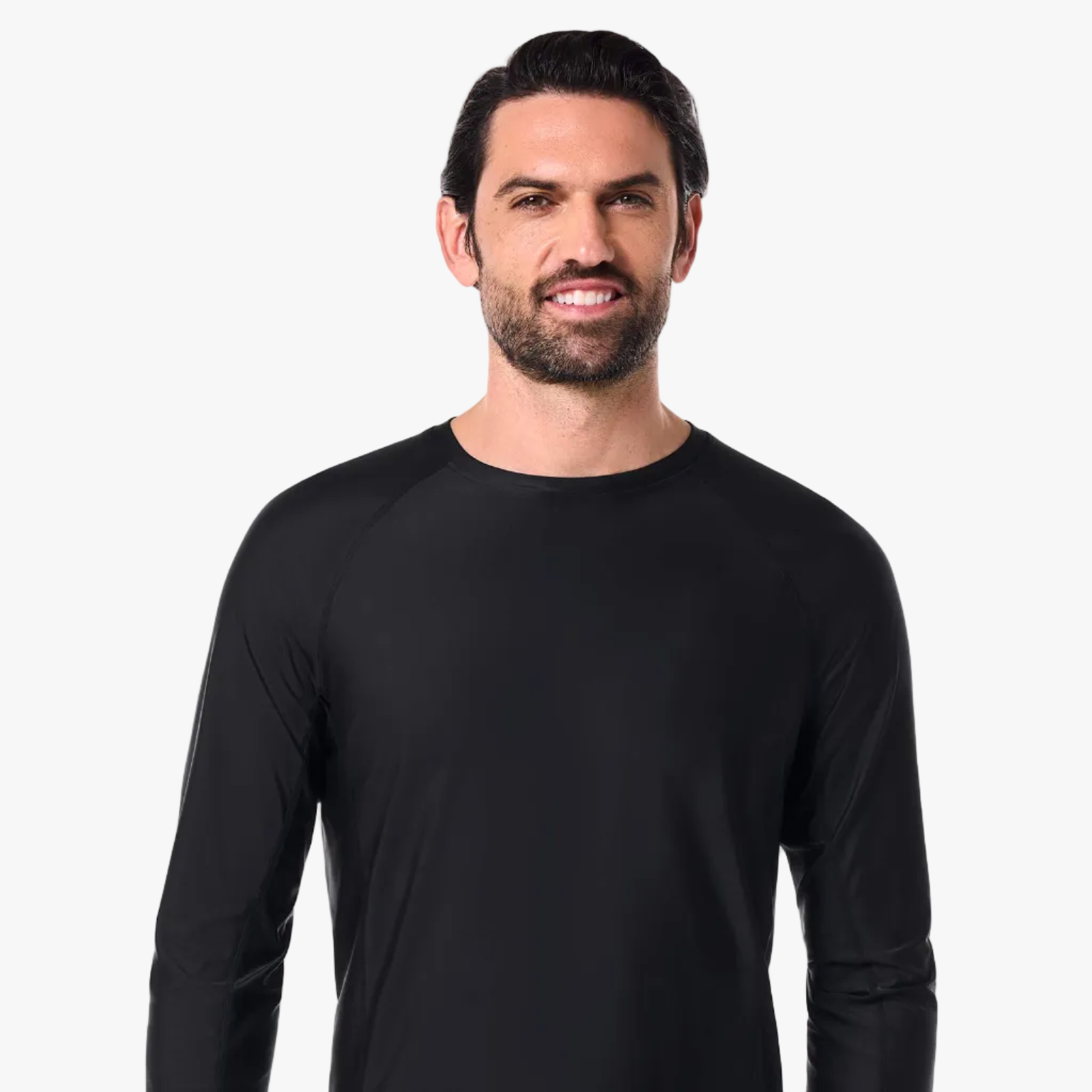 Men's Hightide Lite Long Sleeve Shirt | Black