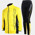 Long-Sleeved Windproof Cycling Jersey Suit