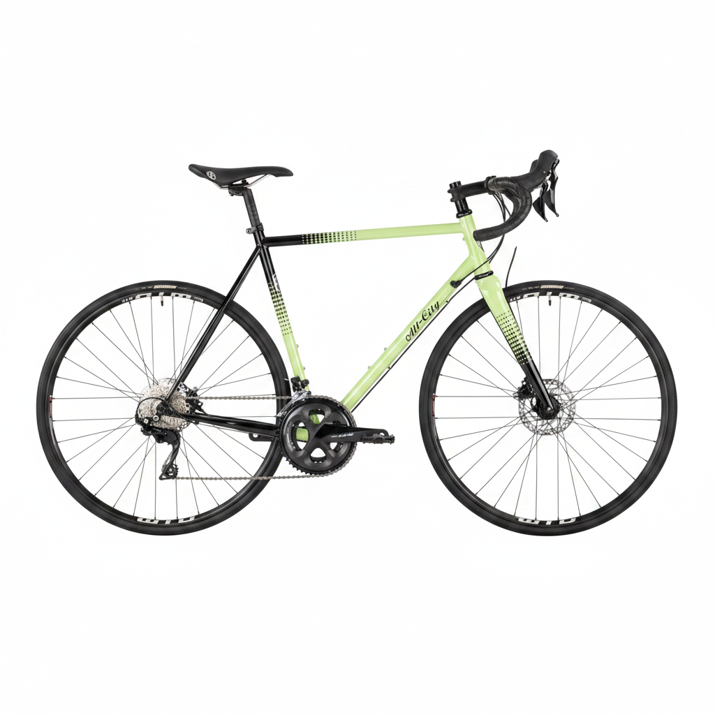 All-City Zig Zag Bike | 700c Steel 105 Honeydew Bling 46cm