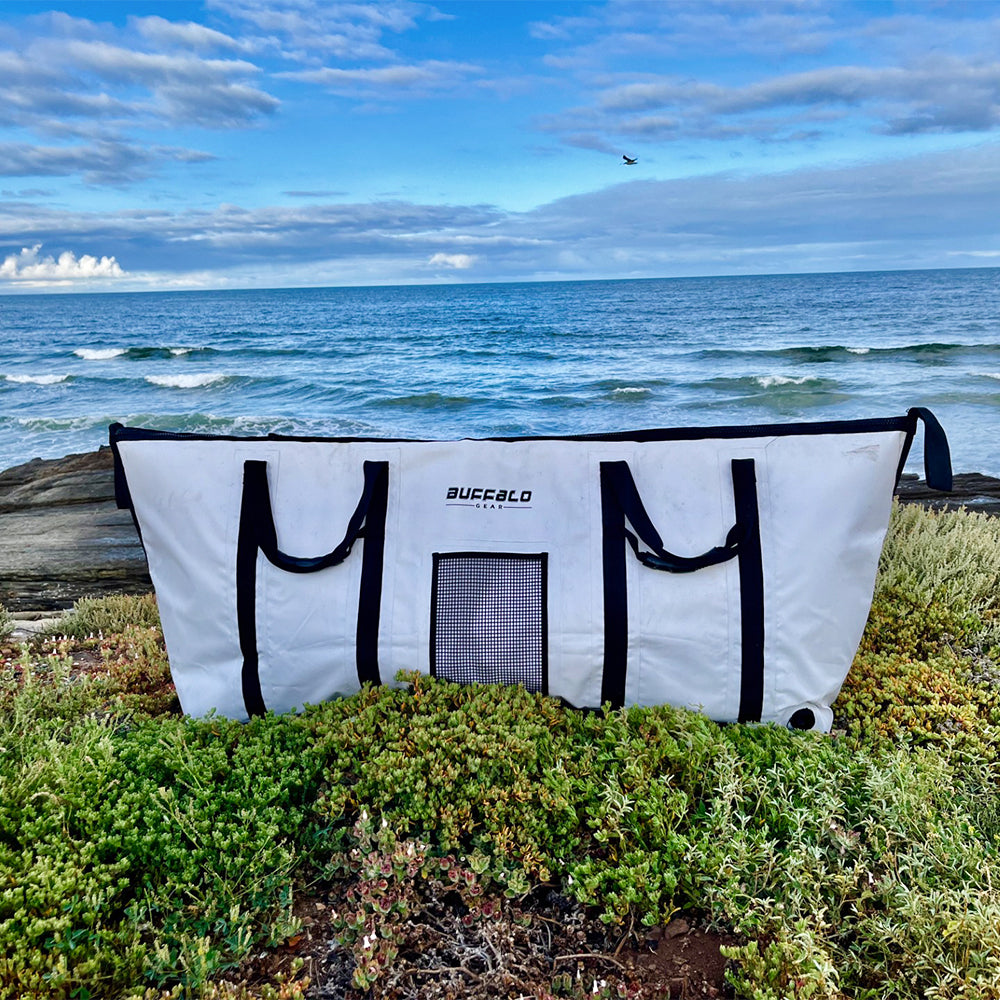 60x20'' Fish Cooler Bag with YKK Zipper | Flat Bottom