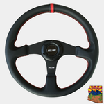 13.5” MOJAB Flat Steering Wheel | Leather or Suede