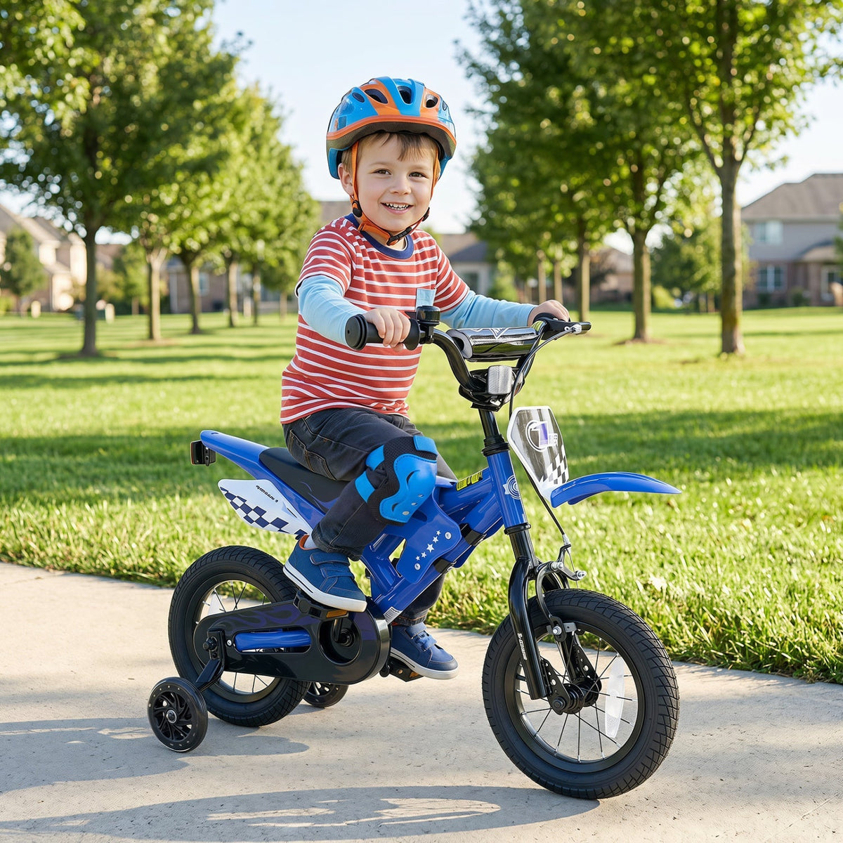Kids Bike with Training Wheels 18" | Ages 3-4