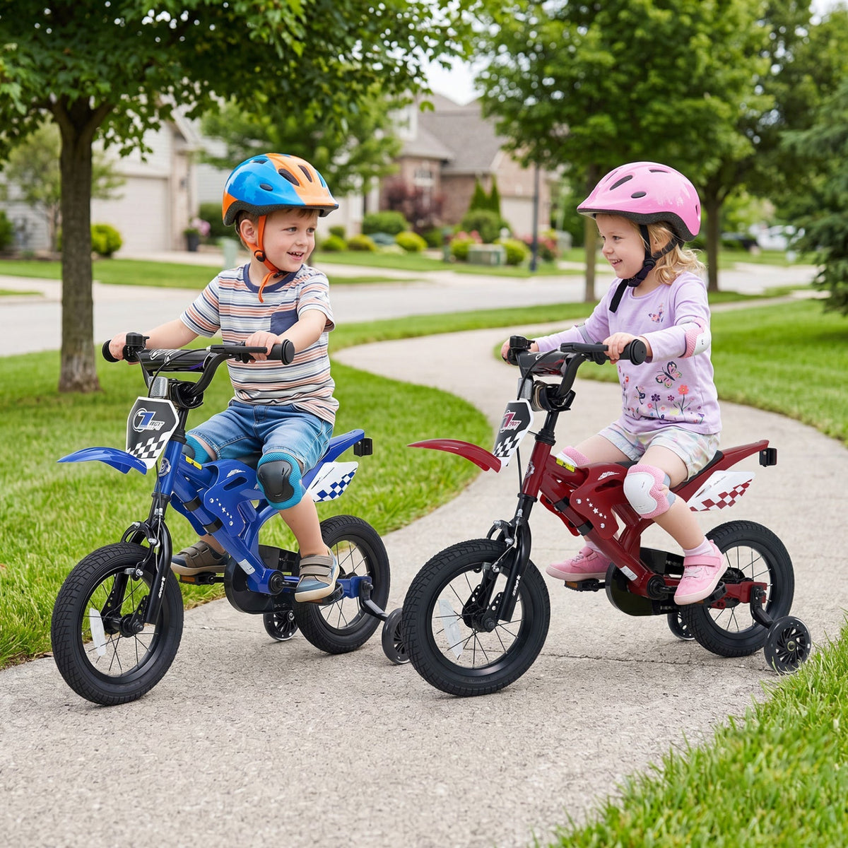 Kids Bike with Training Wheels 18" | Ages 3-4
