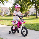 Kids Bike with Training Wheels 18" | Ages 3-4